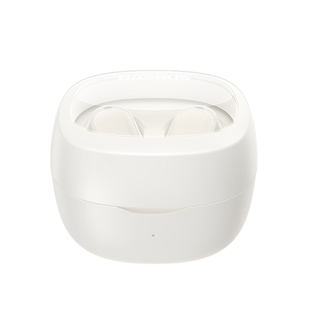 Handsfree Bluetooth Baseus Bowie WM02, TWS, Λευκό, Επανασφραγισμένο NGTW370202