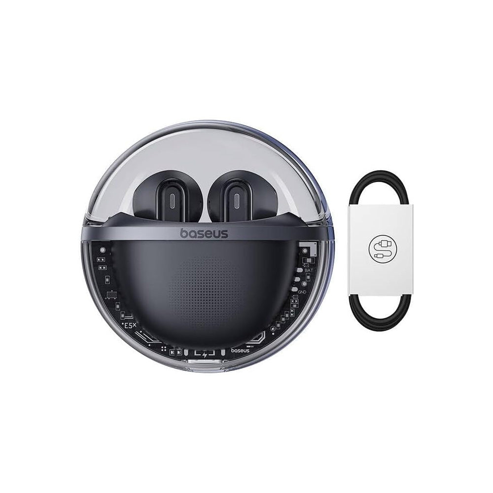 Handsfree Bluetooth Baseus Bowie E5x, TWS, Μαύρο A00060101123-00