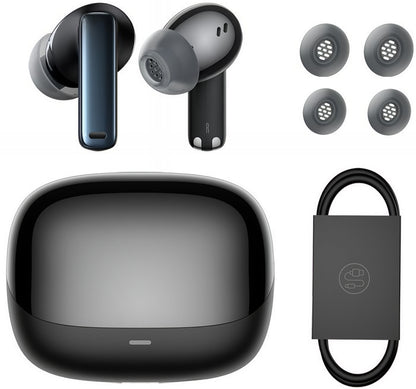 Handsfree Bluetooth Baseus Bowie M2s, TWS, ANC, Μαύρο NGTW350101