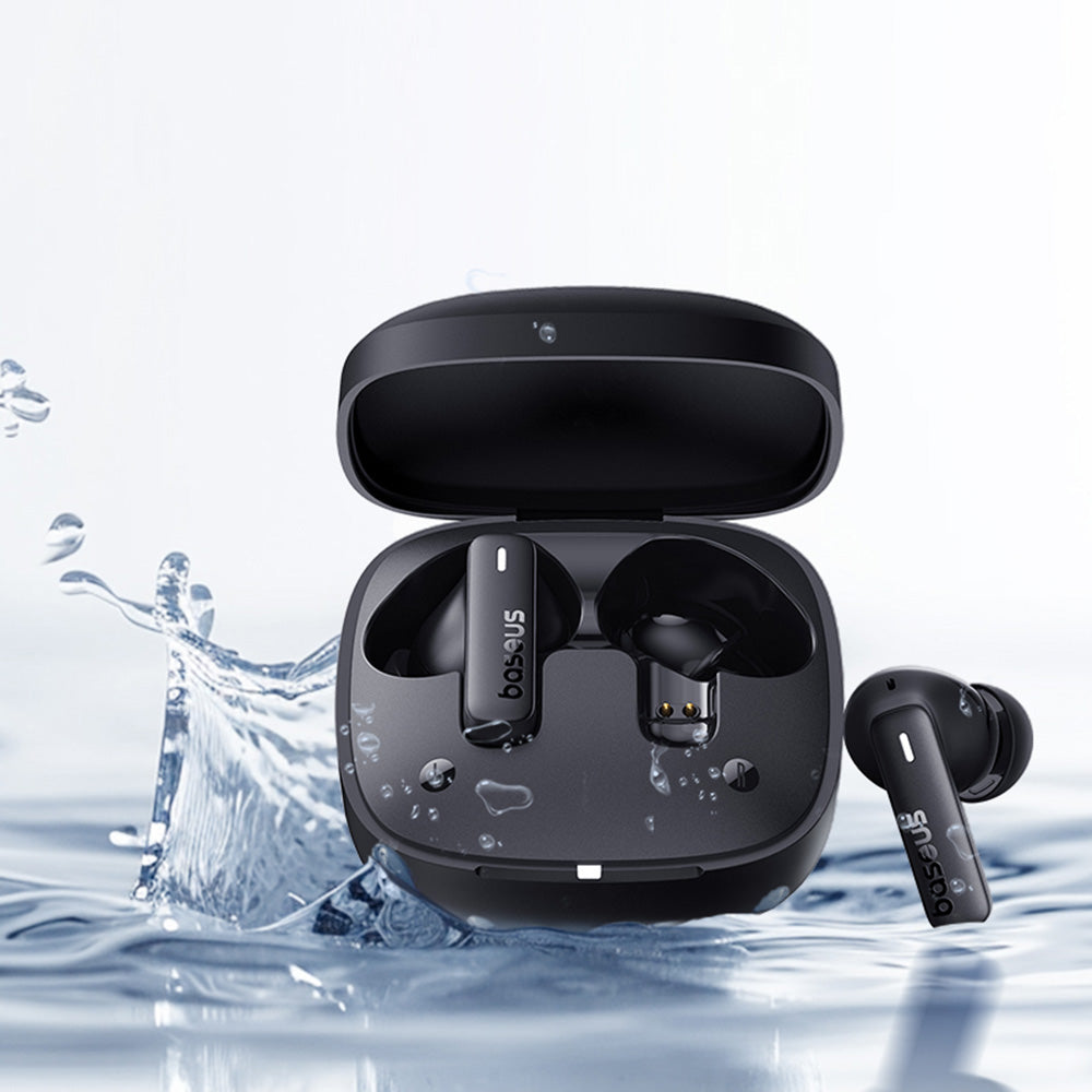 Handsfree Bluetooth Baseus Bowie E19, TWS, Μαύρο A00069600113-00