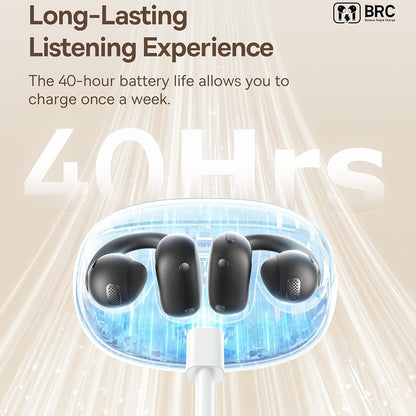 Handsfree Bluetooth Baseus Bowie MC1, TWS, Μαύρο A00083501126-00