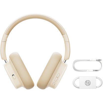 Handsfree Bluetooth Baseus Bowie H1i, A2DP, ANC, Λευκό A00050402223-00