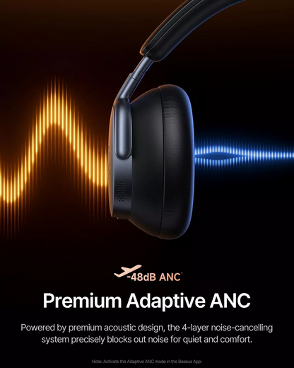 Handsfree Bluetooth Baseus Inspire XH1 Sound by Bose, A2DP, ANC, Black A00085701123-00