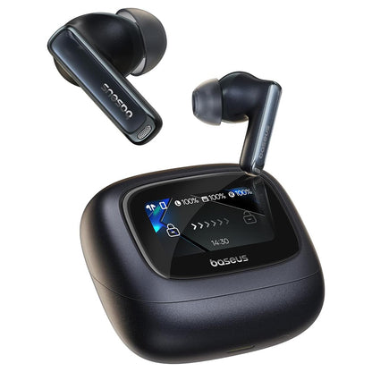 Handsfree Bluetooth Baseus M2s Ultra, TWS, ANC, Μαύρο A00074101123-00