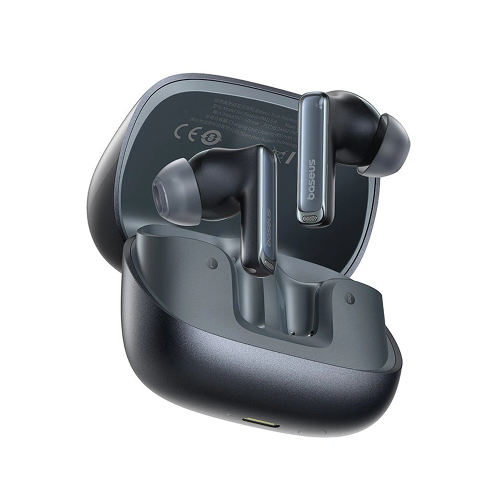 Handsfree Bluetooth Baseus M2s Ultra, TWS, ANC, Μαύρο A00074101123-00