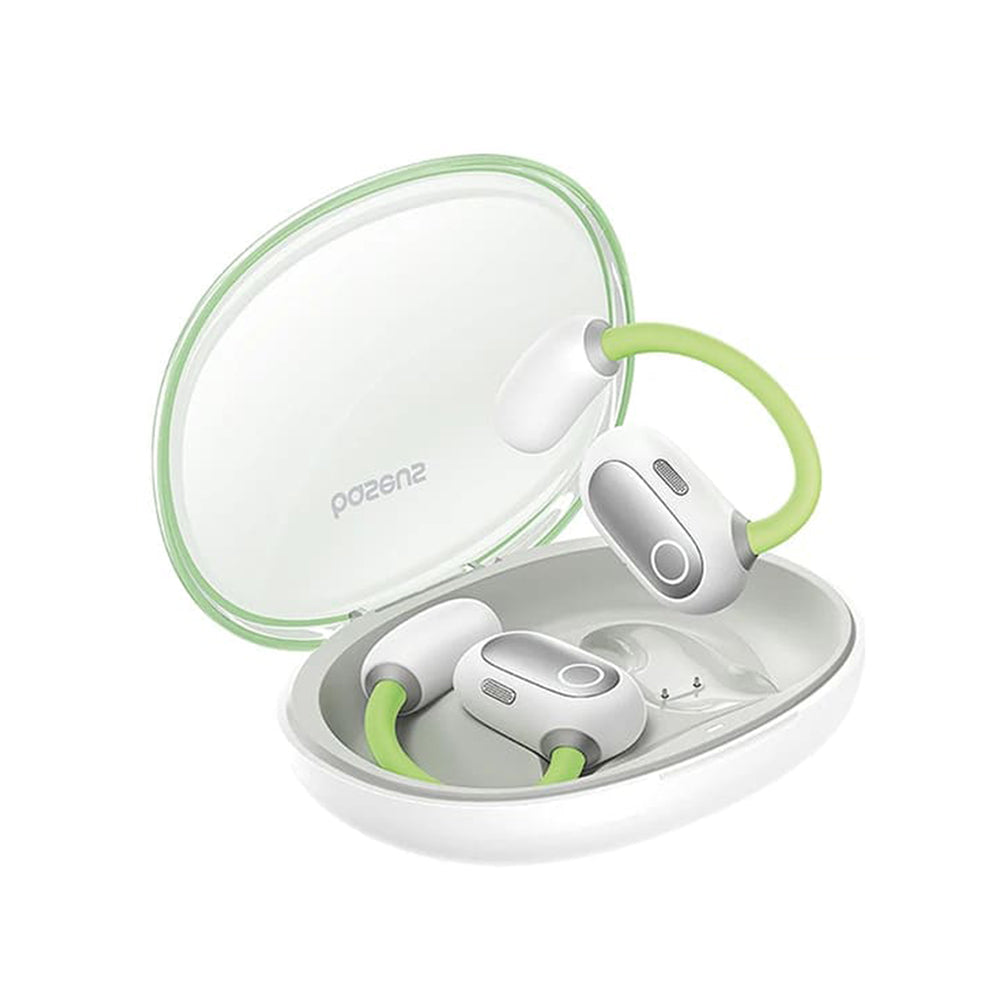 Handsfree Bluetooth Baseus PM20A, TWS, Πράσινο A00064400641-00