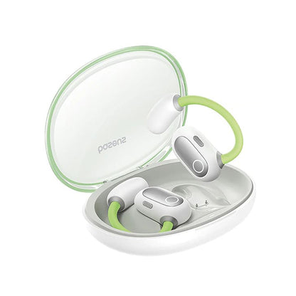 Handsfree Bluetooth Baseus PM20A, TWS, Πράσινο A00064400641-00