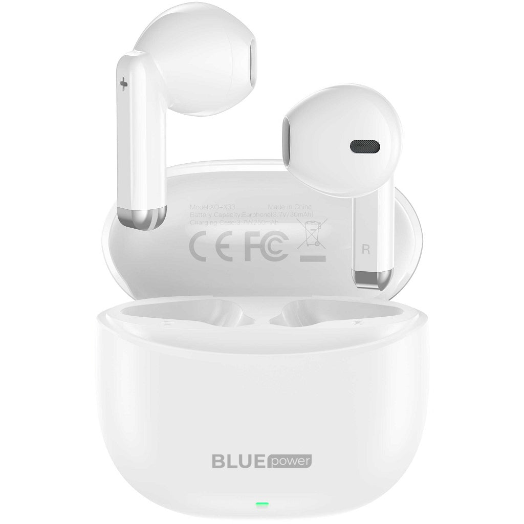 Handsfree Bluetooth Blue Power BPX33, TWS, Λευκό