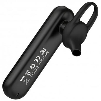 Ασύρματο Handsfree Bluetooth Borofone BC20 Smart Business, A2DP, Μαύρο
