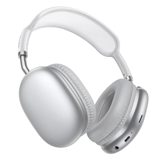 Ασύρματο Handsfree Bluetooth Borofone BO36 Tone, A2DP, Ασημί