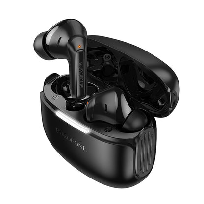 Handsfree Bluetooth Borofone FQ9 Peaceful, TWS, Μαύρο