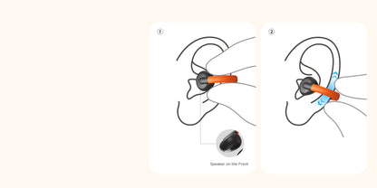 Bugani Clip B21 Bluetooth Handsfree, TWS, Black