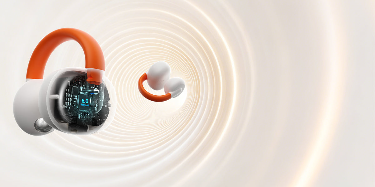 Ασύρματο ακουστικό Bluetooth Bugani Clip B21, TWS, Λευκό