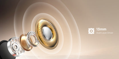 Ασύρματο ακουστικό Bluetooth Bugani Clip B21, TWS, Λευκό