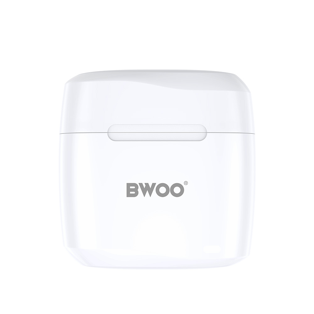 Ασύρματα ακουστικά Bluetooth BWOO BW94, TWS, Λευκό