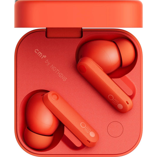 Handsfree Bluetooth CMF by Nothing Buds Pro 2, TWS, ANC, MultiPoint, Πορτοκαλί