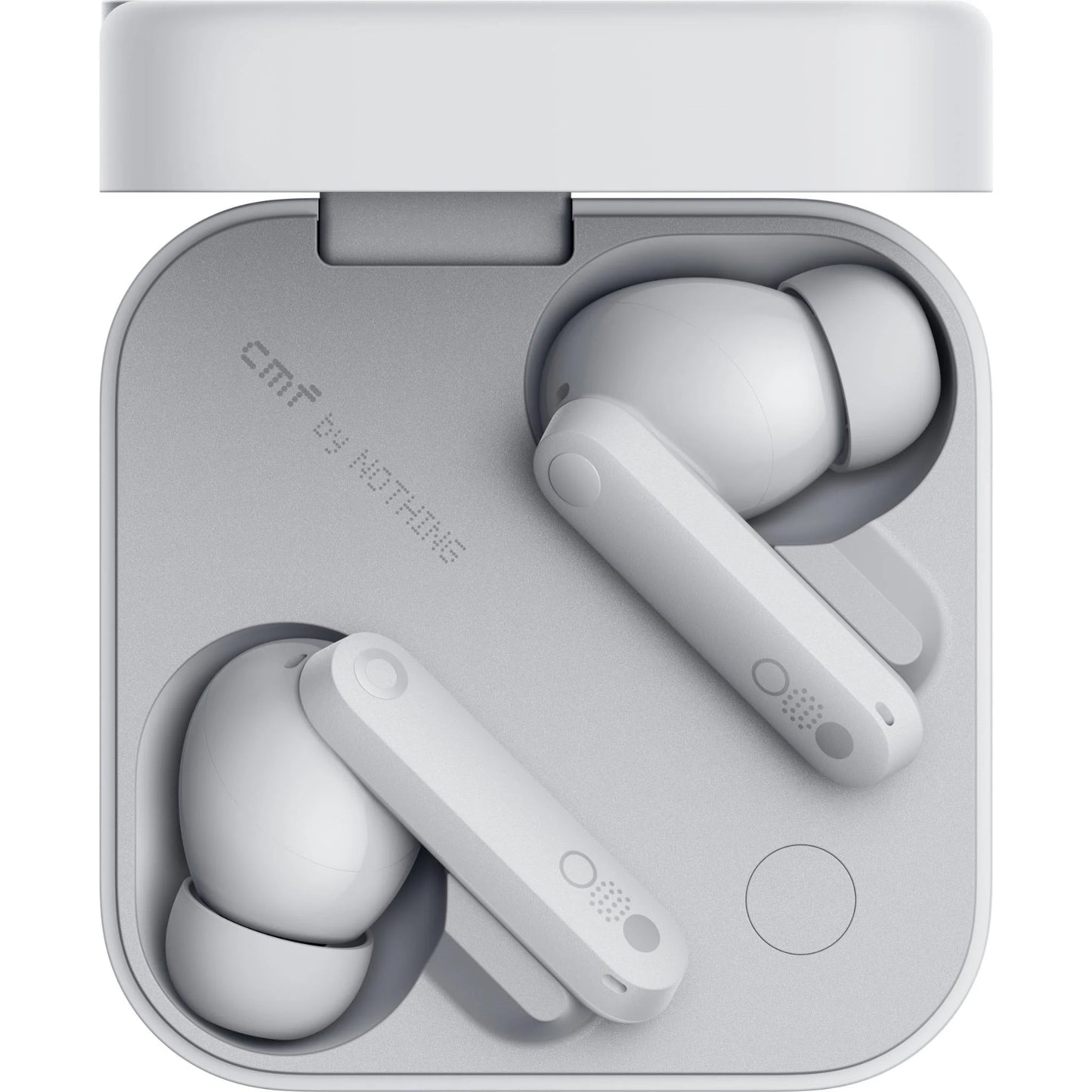 Handsfree Bluetooth CMF by Nothing Buds Pro 2, TWS, ANC, MultiPoint, Ανοιχτό Γκρι