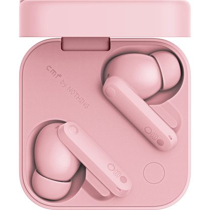 Ασύρματο ακουστικό Bluetooth CMF από Nothing Buds Pro 2, TWS, ANC, MultiPoint, Ροζ