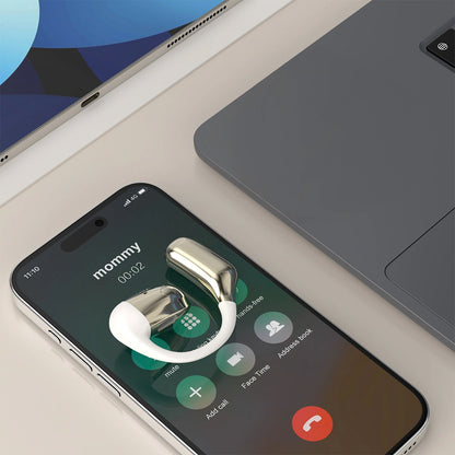 Handsfree Bluetooth Dudao U4Pro, A2DP, Χρυσό Μπεζ