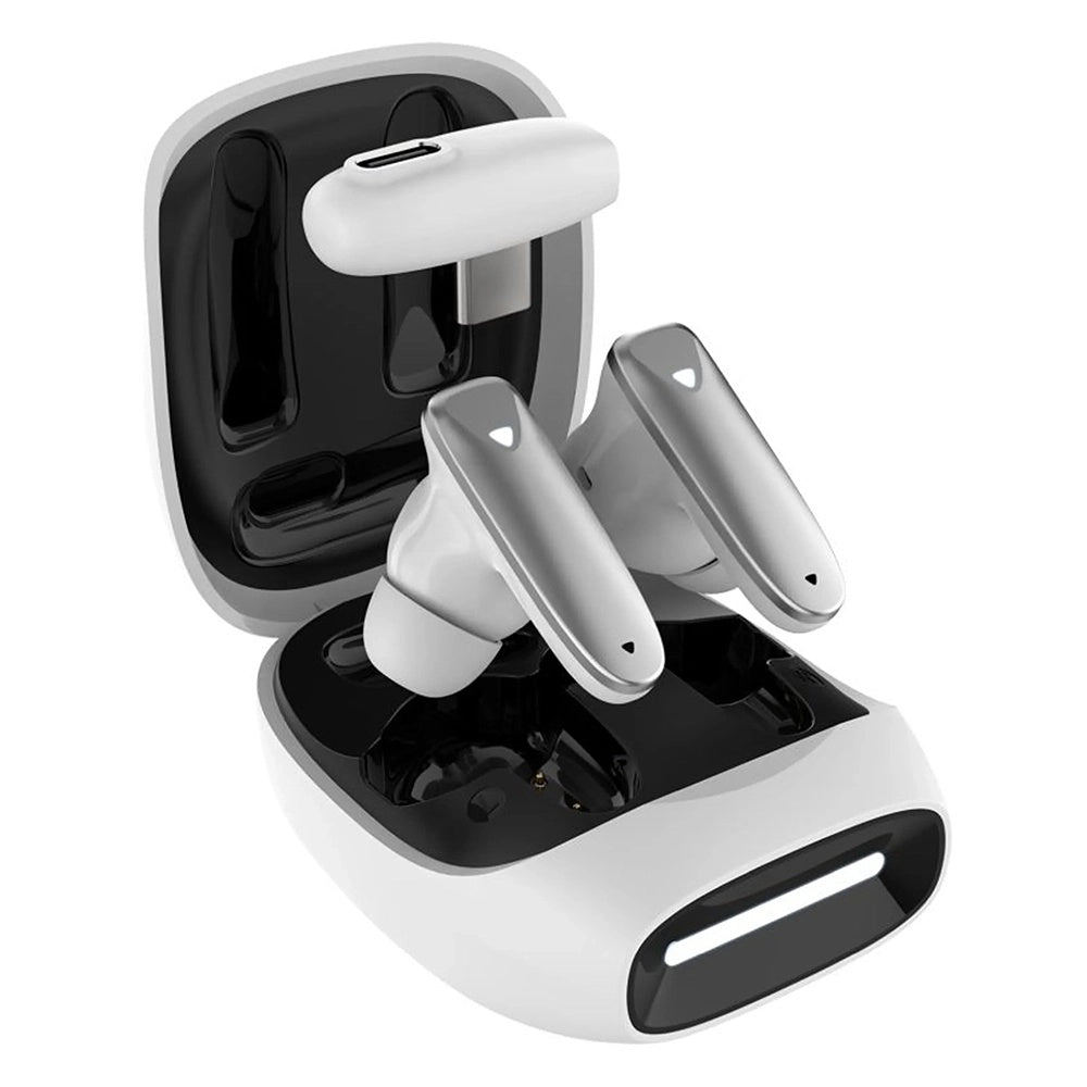 Handsfree Bluetooth Fixed Pods, TWS, Λευκό