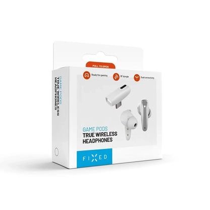 Handsfree Bluetooth Fixed Pods, TWS, Λευκό