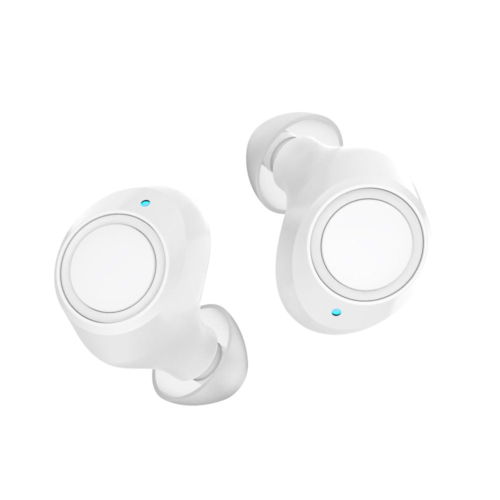 Handsfree Bluetooth Σταθερό, TWS, Λευκό