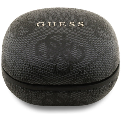 Handsfree Bluetooth Guess 4G Classic Metal Logo, TWS, Μαύρο