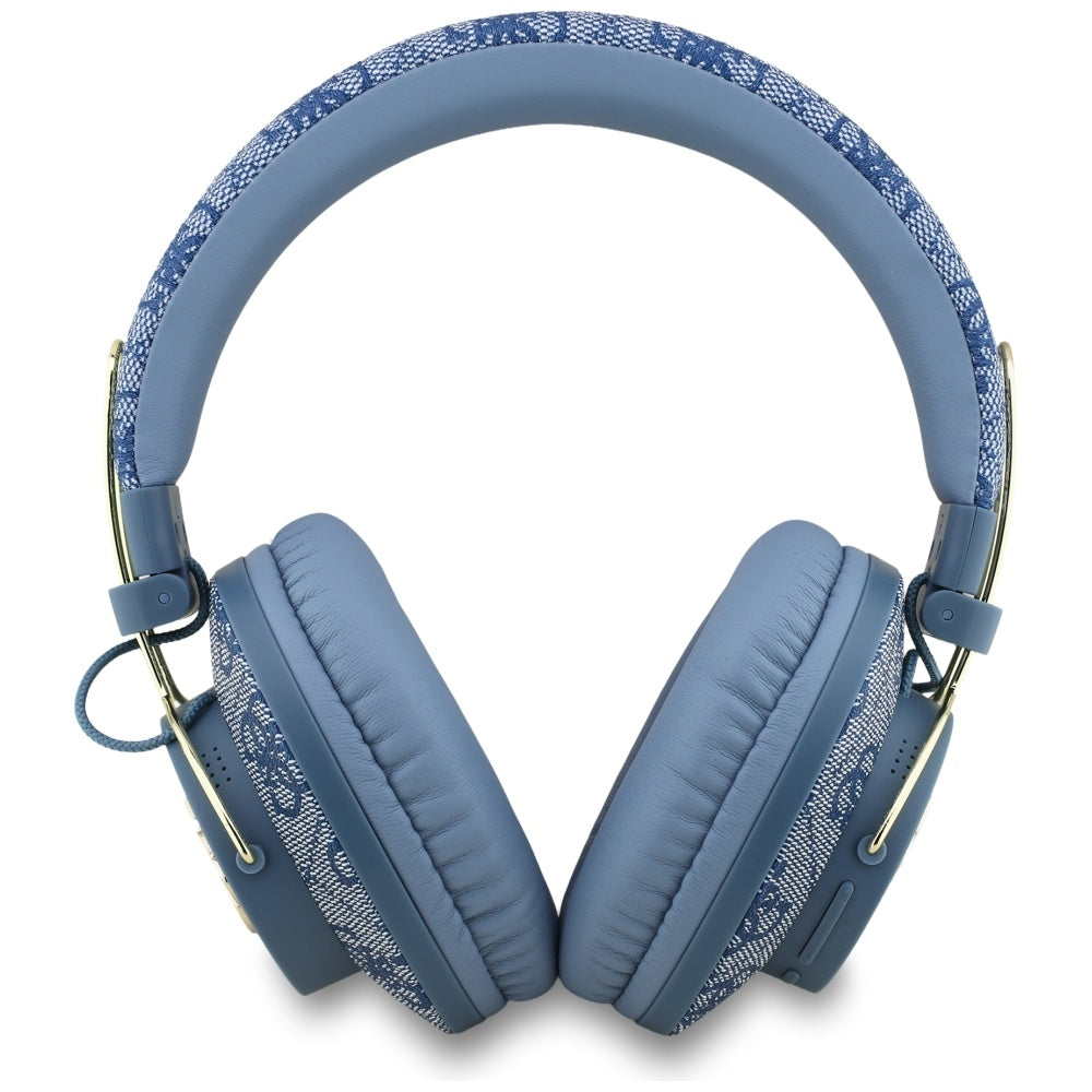 Handsfree Bluetooth Guess 4G Metal Logo, A2DP, Μπλε