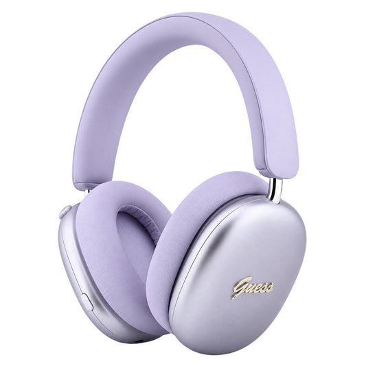 Handsfree Bluetooth Guess Metal Script Logo, A2DP, Μωβ