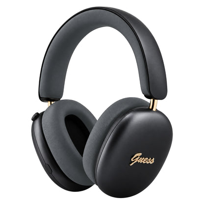 Ακουστικά Bluetooth Guess Metal Script Logo, A2DP, Μαύρα