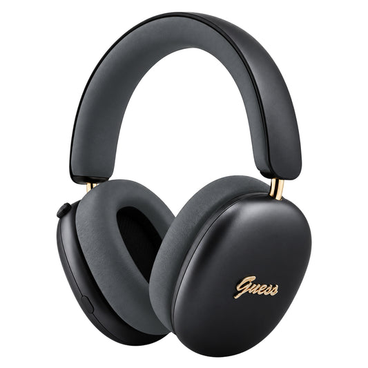 Ακουστικά Bluetooth Guess Metal Script Logo, A2DP, Μαύρα