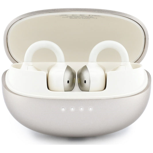 Handsfree Bluetooth Guess Μεταλλικό Φινίρισμα Ηλεκτροπλαστικά Μέρη Κλασικό, TWS, Χρυσό