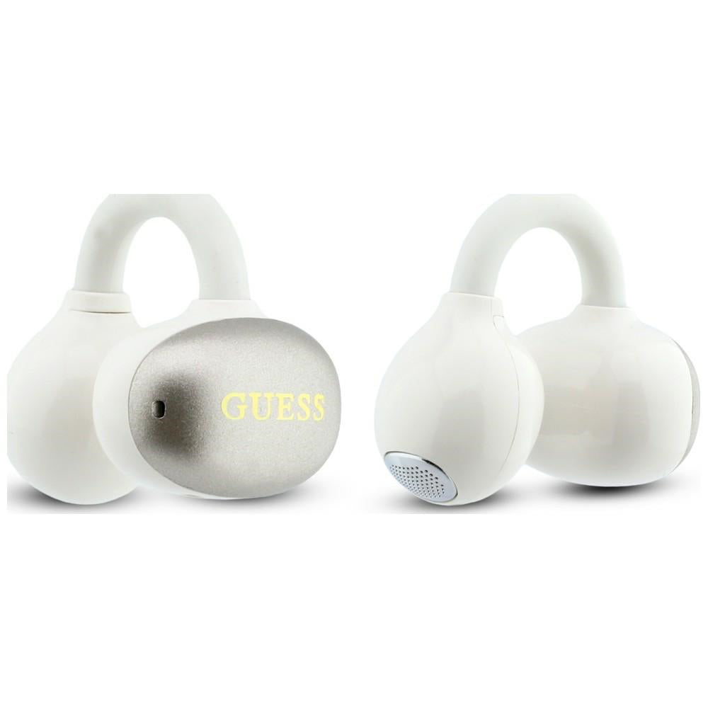 Handsfree Bluetooth Guess Μεταλλικό Φινίρισμα Ηλεκτροπλαστικά Μέρη Κλασικό, TWS, Χρυσό