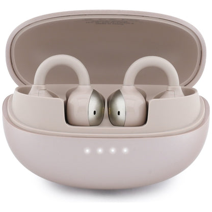 Handsfree Bluetooth Guess Μεταλλικό Φινίρισμα Ηλεκτροπλασμένα Μέρη Κλασικό, TWS, Ροζ