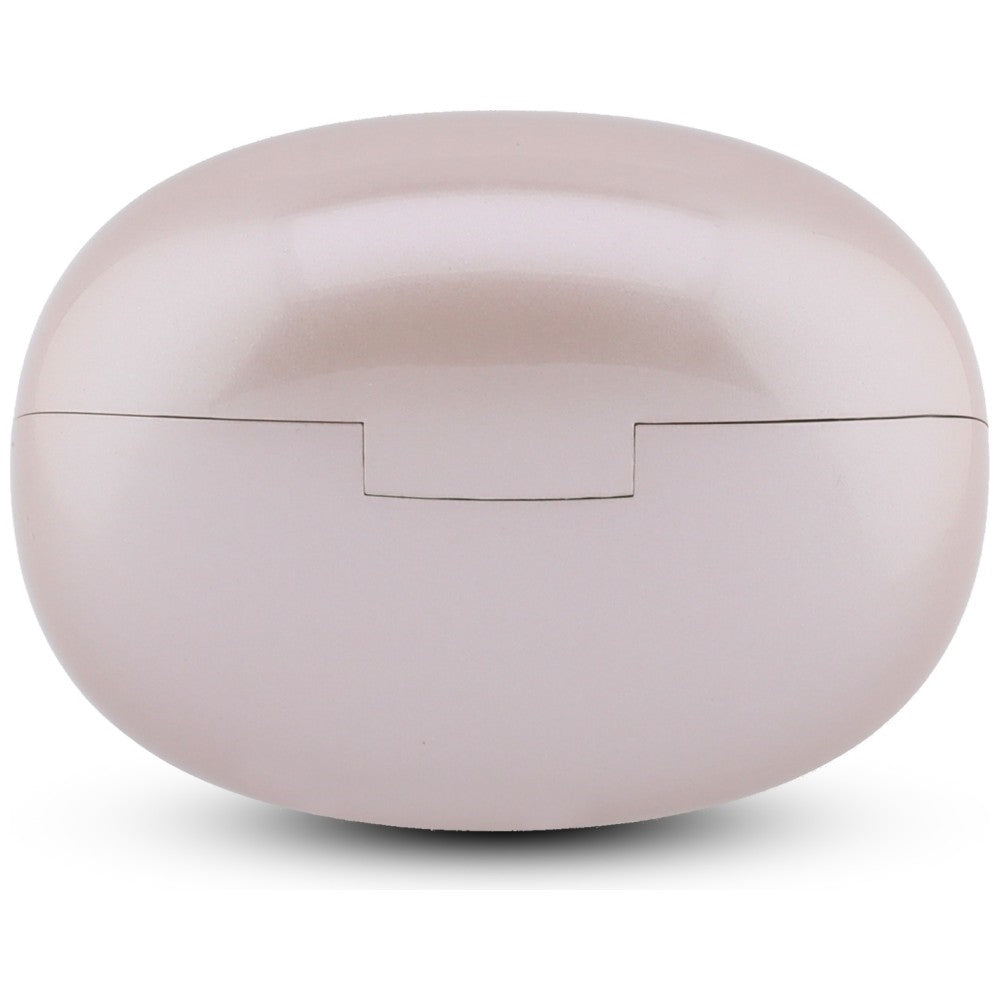 Handsfree Bluetooth Guess Μεταλλικό Φινίρισμα Ηλεκτροπλασμένα Μέρη Κλασικό, TWS, Ροζ