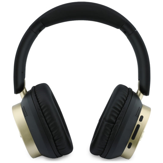 Handsfree Bluetooth Guess Rectangle Metal Script, A2DP, Μαύρο