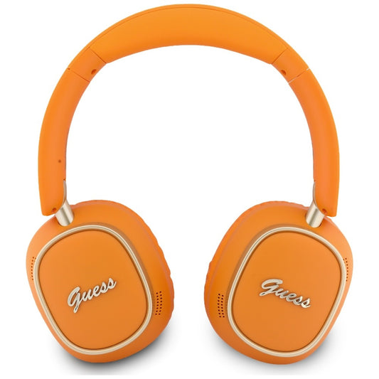 Handsfree Bluetooth Guess Rectangle Metal Script, A2DP, Πορτοκαλί
