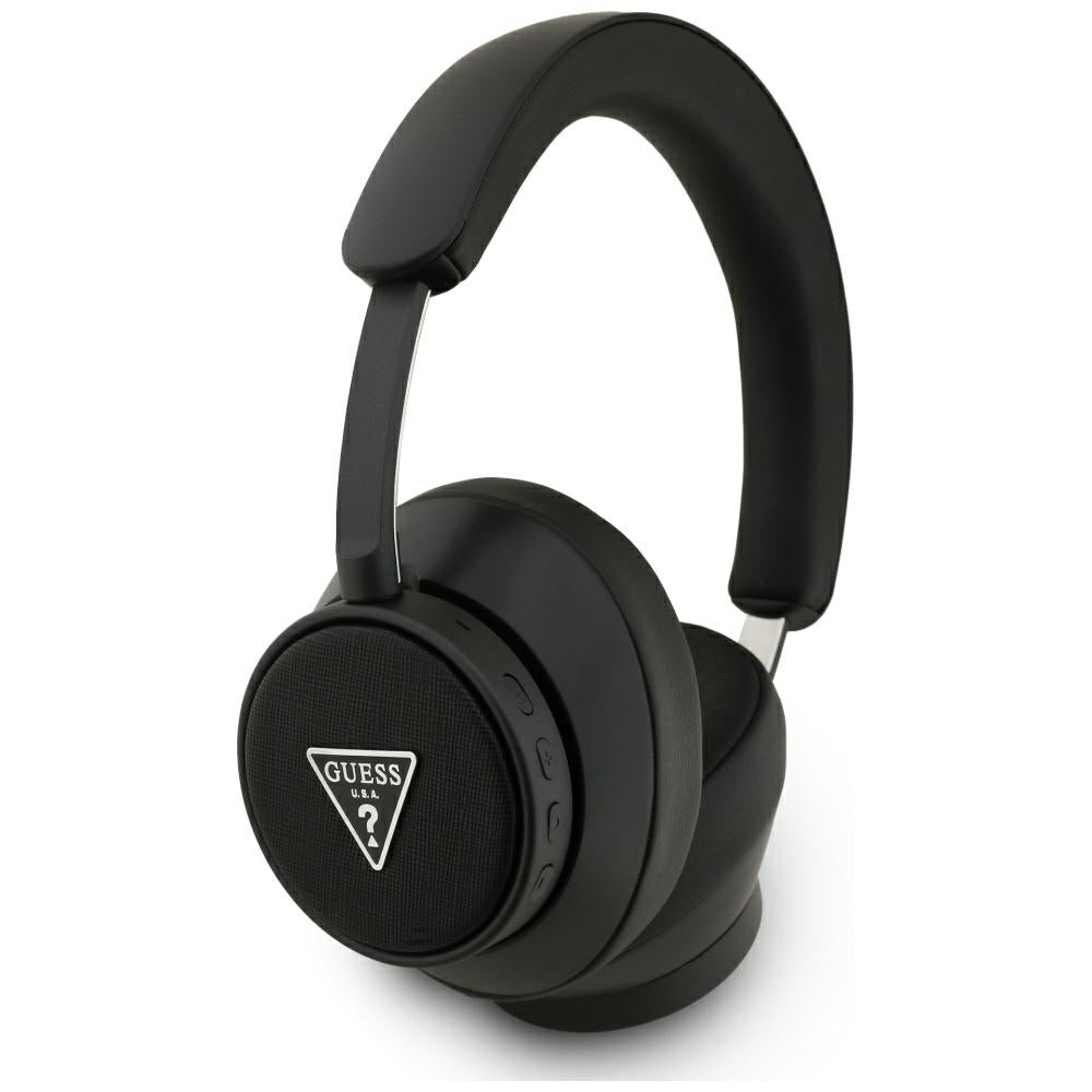Handsfree Bluetooth Guess Saffiano Triangle Logo, A2DP, Black