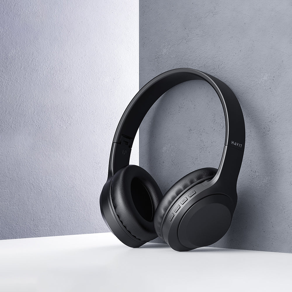 Handsfree Bluetooth HAVIT H628BT, A2DP, Μαύρο