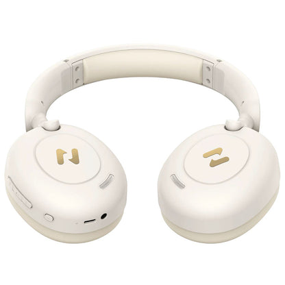 Handsfree Bluetooth HAVIT H655BT Pro, Multipoint, A2DP, ANC, Μπεζ