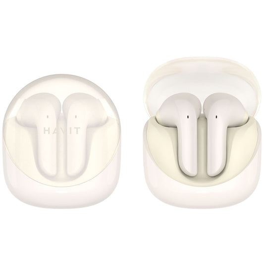 Handsfree Bluetooth HAVIT Modern Buds TW974, TWS, Μπεζ