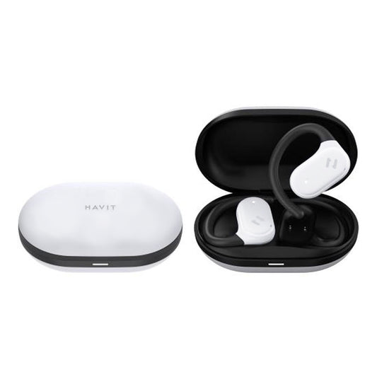 Handsfree Bluetooth HAVIT OWS915, TWS, Γκρι