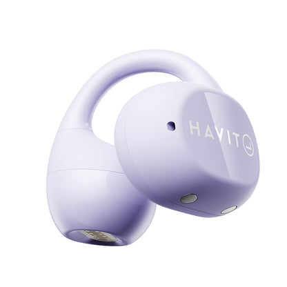 Handsfree Bluetooth HAVIT OWS916 Lite, TWS, Μωβ