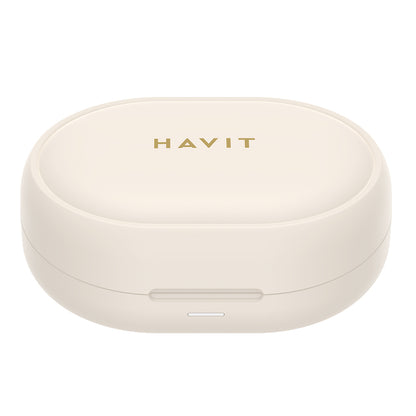 Handsfree Bluetooth HAVIT TW950, TWS, Ροζ Μπεζ
