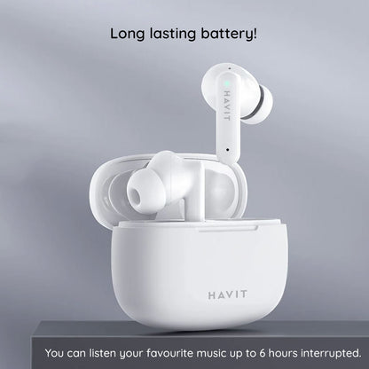 Handsfree Bluetooth HAVIT TW967 Pro, TWS, Μαύρο