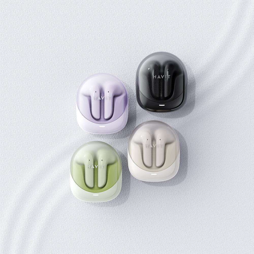 Handsfree Bluetooth HAVIT Modern Buds TW974, TWS, Μαύρο