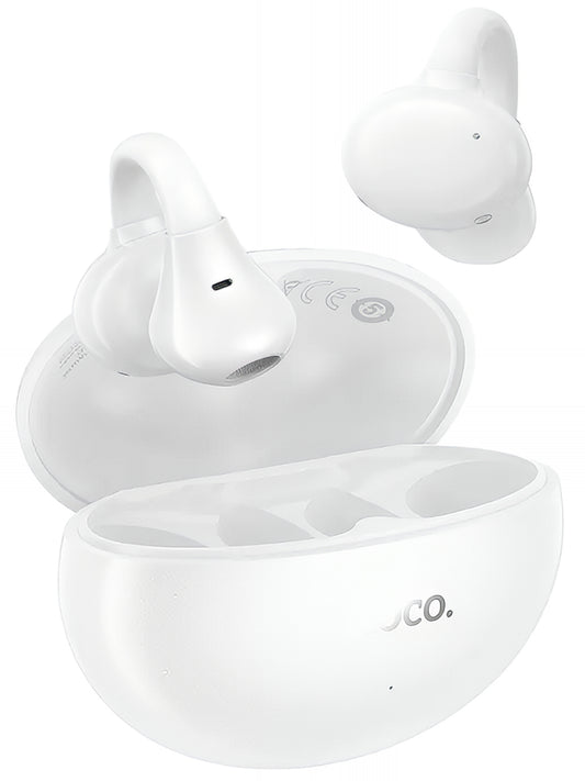 Handsfree Bluetooth HOCO EA8, TWS, Λευκό