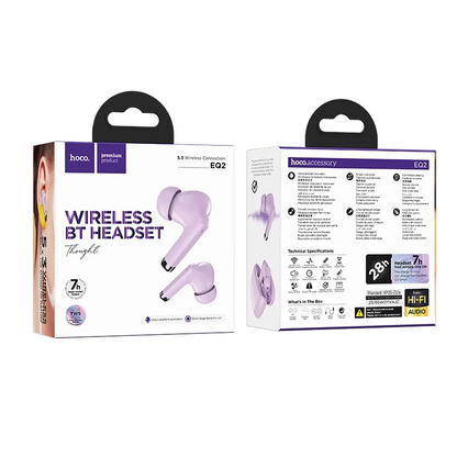 Bluetooth Handsfree Bluetooth HOCO EQ2, TWS, Mov 