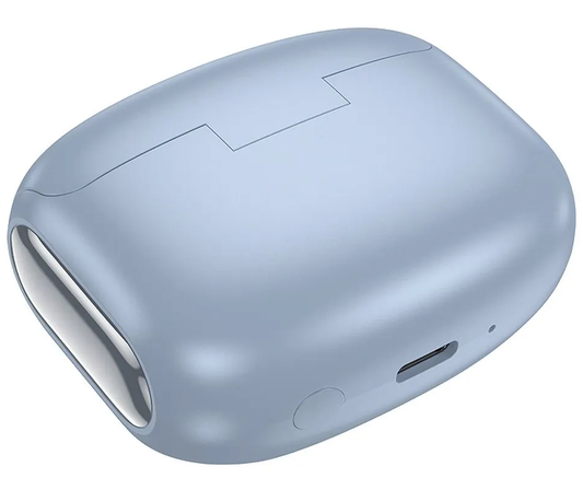 Handsfree Bluetooth HOCO EQ21, TWS, ANC, Μπλε