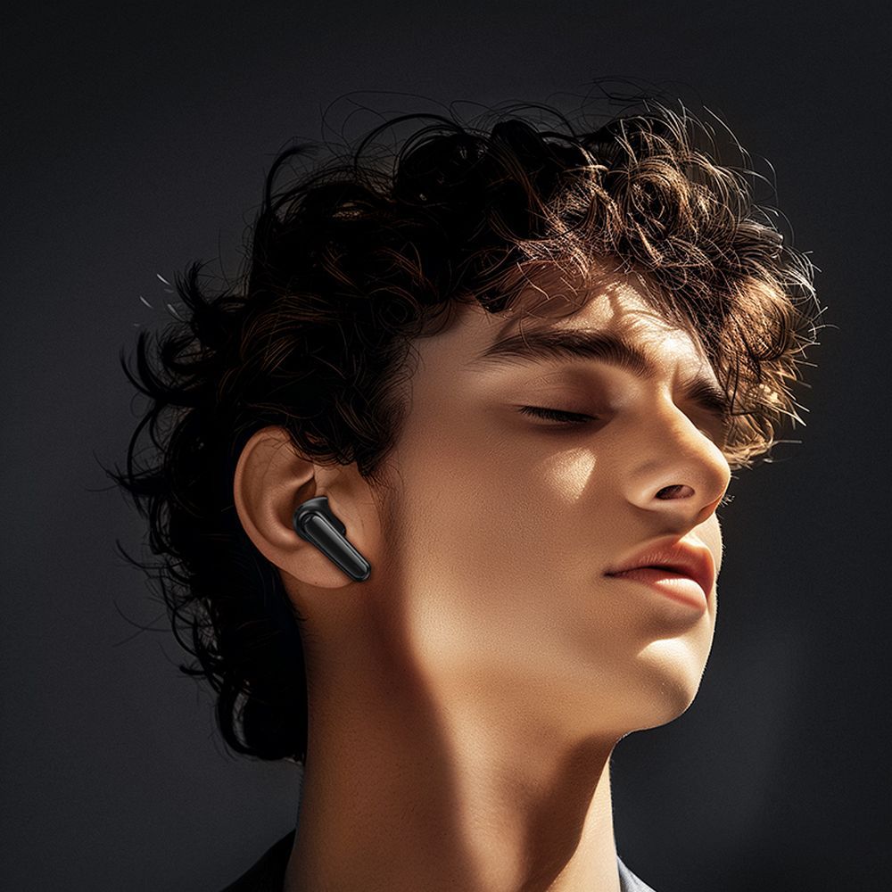 Handsfree Bluetooth HOCO EQ23, TWS, Μαύρο